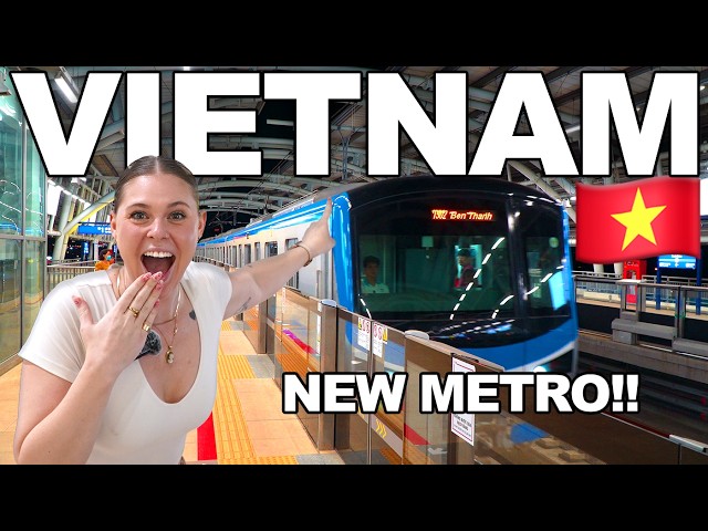 What happens when you spend a DAY on the Ho Chi Minh City Metro