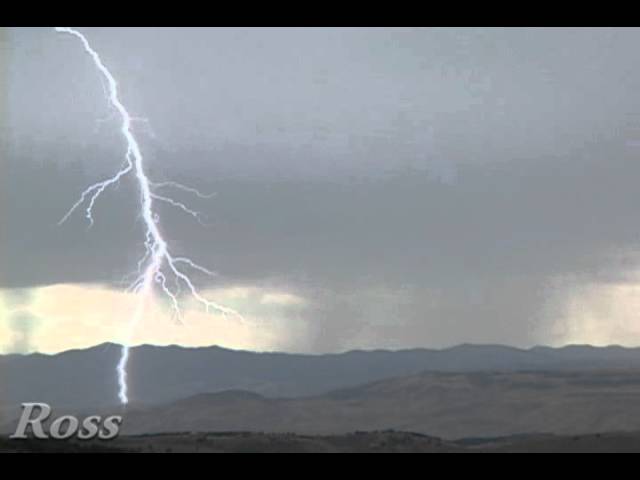 Lightning Over Pocatello Idaho Video