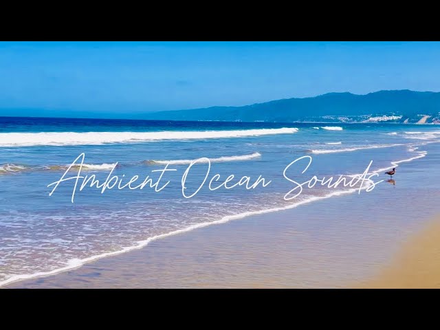 Why is Sounds of Waves Crashing on Beach So Calming? Most Beautiful Relaxing Ocean Scenes, ASMR - 4K