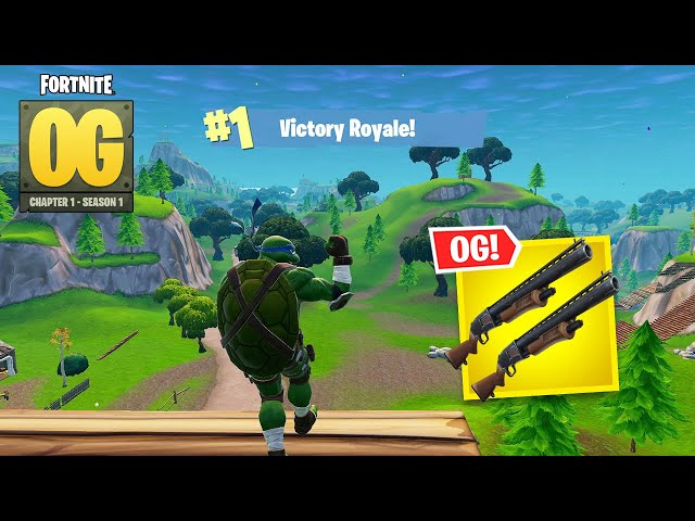 High Elimination Solo Vs Squads Win Gameplay (Fortnite OG Chapter 1 Season 1)