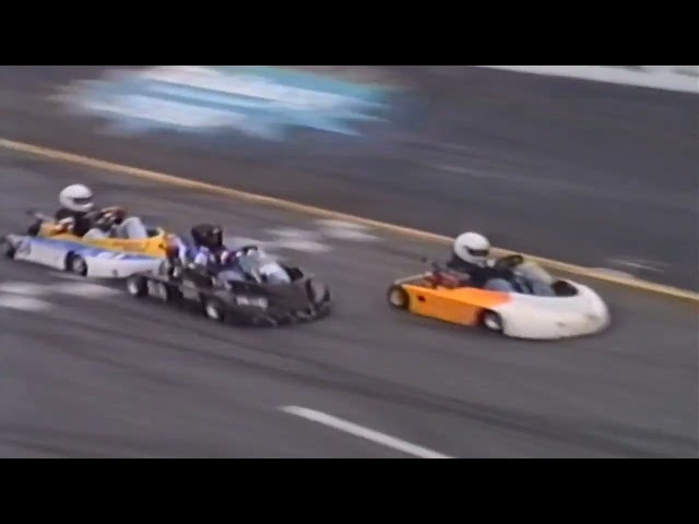 Kart racing from Hickory Motor Speedway in North Carolina back around 98 or 99