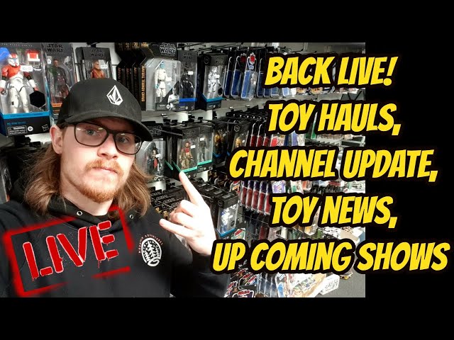 BACK LIVE! Toy hauls, channel update, toy news and plans for rest of the year.