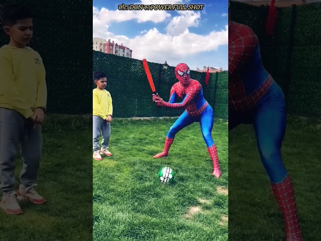 Spiderman का PowerFull Shot 😡| #viral #trending #spiderman #shortsvideo @beterbocuk @CrazyXYZ