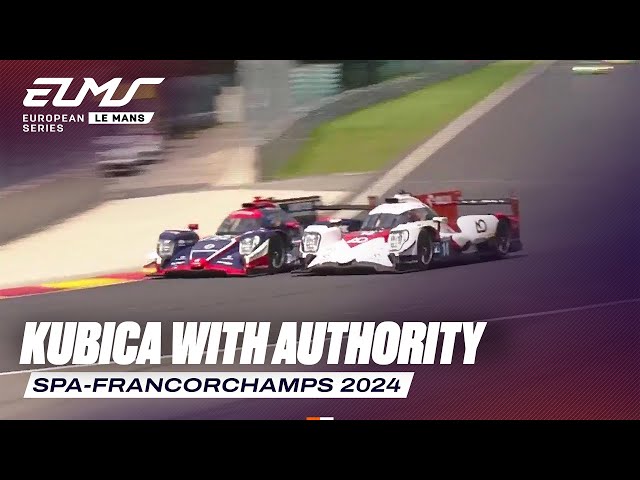 Kubica takes the lead at Spa | 4 Hours of Spa-Francorchamps 2024 | ELMS