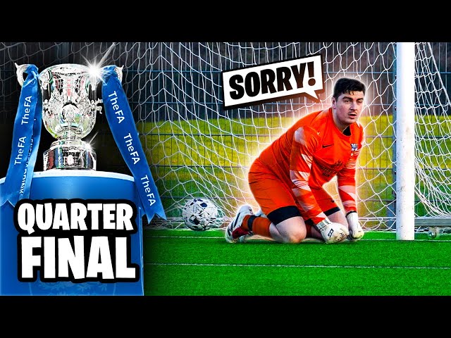 I LET MY TEAM DOWN in CUP QUARTER FINAL! (Mic'd Up Goalkeeper)