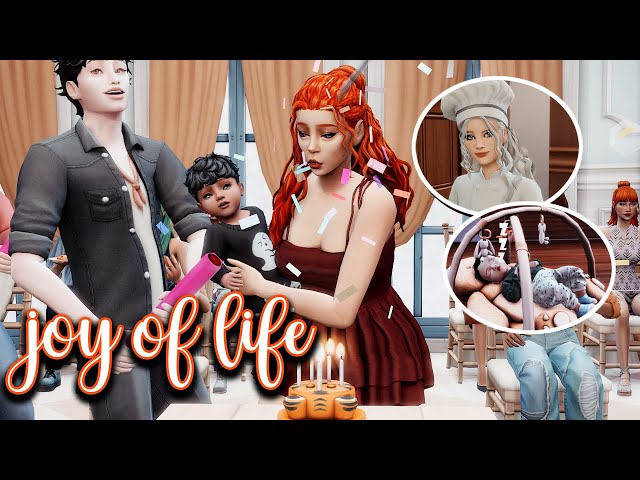 Restoranımız 3 Yıldız Oldu! 👨‍🍳🎉Doğum Günü Kutlamaları! | Sims 4 Joy of Life #25