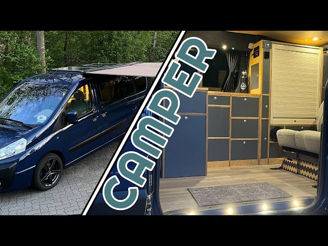 Fiat Scudo / Citroen Jumpy / Peugeot Expert DIY Camper/ van conversion / Beste VW T5 T6 Alternative