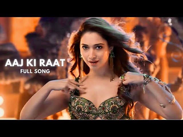 Aaj Ki Raat -Full Song |Stree 2|Tamannaah Bhatia|Rajkummar Rao|Sachin-Jigar|Madhubanti|Divya|Amitabh