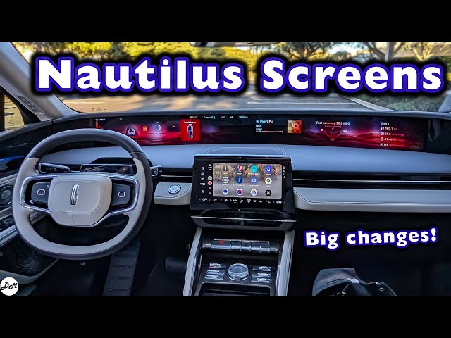 2025 Lincoln Nautilus – 48" Screen & Infotainment Review | How-to Use, Pair iPhone for CarPlay