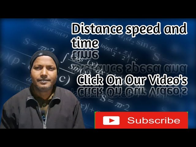 learn math class7 exercise 10A speed time and distance #math #mathviral #education #cmkidzlearning