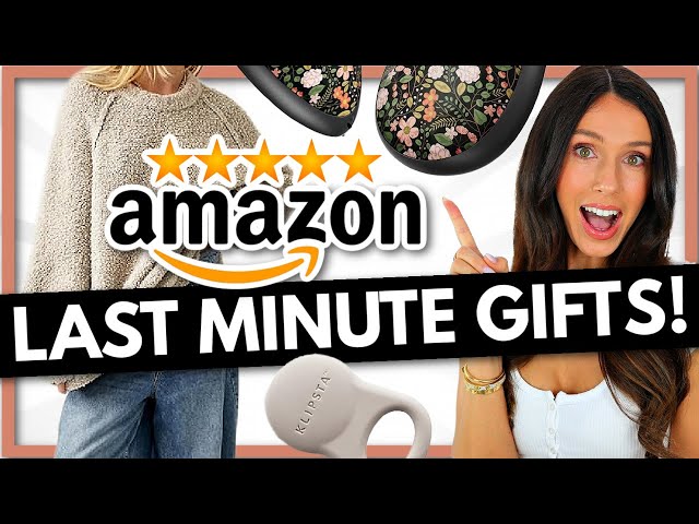 19 Best-Selling *LAST MINUTE* Amazon Gift Ideas!