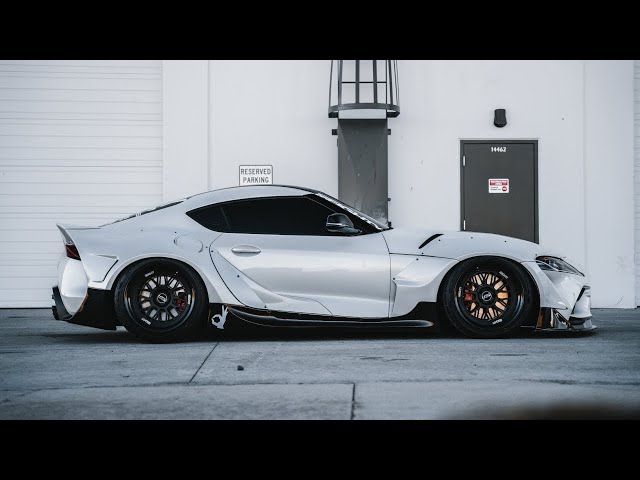 Rocket Bunny Toyota GR Supra 3.0T Fi EXHAUST Vengeance Sound X 80Eighty