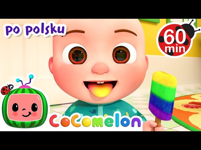 Kolorowa piosenka | CoComelon po polsku 🍉🎶 Piosenki dla dzieci