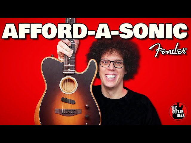 Fender Listened! - NEW ACOUSTASONIC PLAYER TELECASTER Demo + Review