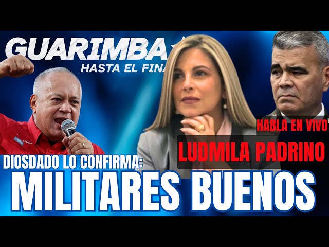 🔴 VIVO - HABLA LUDMILA PADRINO, FAMILIAR DE VLADIMIR PADRINO LOPEZ - DIOSDADO LO CONFIRMA - GUARIMBA