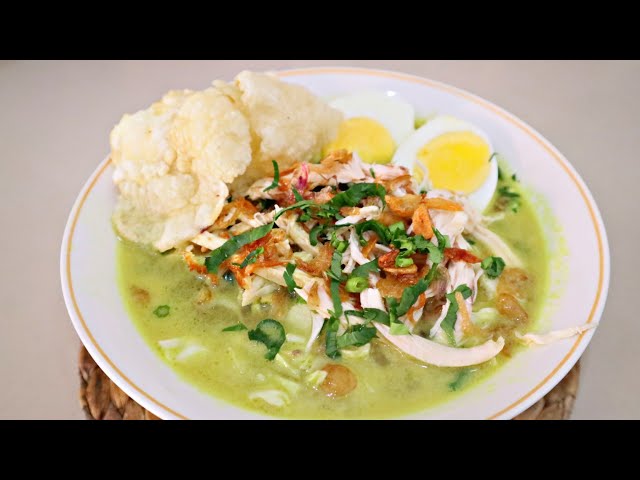 TIDAK USAH BELI LAGI SARAPAN DI LUAR‼️ SAYA AJARKAN RESEP INI || RESEP SOTO KUAH SANTAN