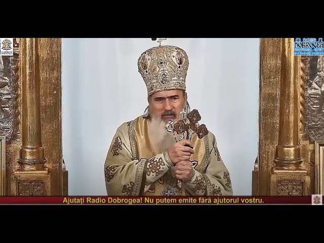 Liturghia Sf. Ioan Gură de Aur, oficiată de IPS Teodosie, Arhiepiscopul Tomisului