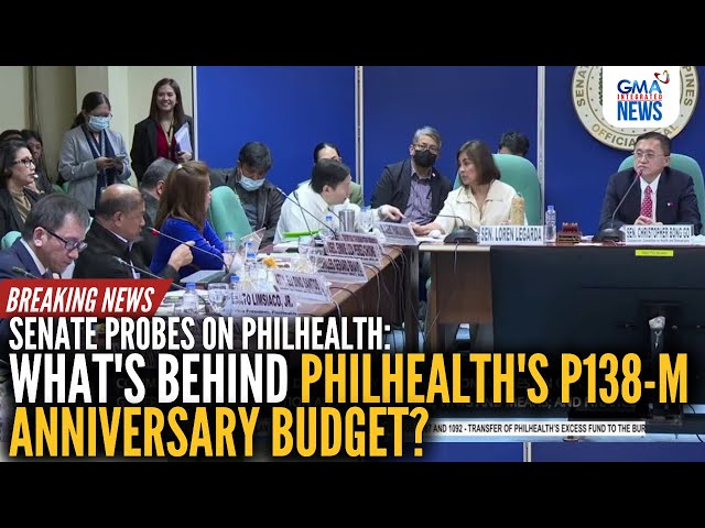 What's behind PhilHealth's P138 million anniversary budget? | GMA Integrated News