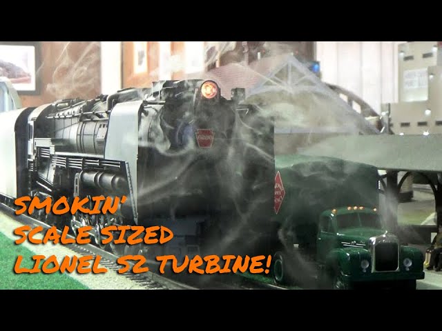 Custom Lionel PRR S2 Turbine 'Smokin' O-Gauge Model Trains On-Line HD