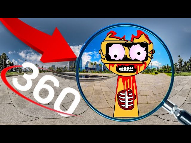 Find me | Garnold Horror - Incredibox Sprunki | Finding Challenge 360º VR Video - World-360