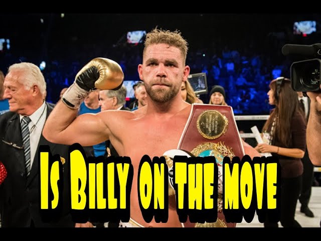 Is Billy Joe Saunders about to sign for Matchroom Boxing.?