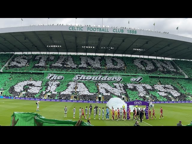 Celtic Vs Aberdeen 27/5/23 (4K) - Full Stadium Tifo