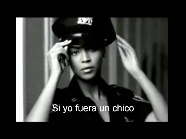 Beyoncé - Si yo fuera un chico letra