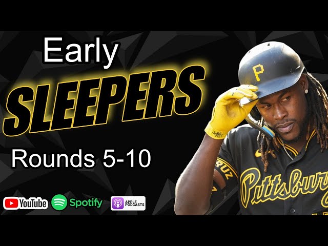 5 Sleepers you must draft early! #mlb #fantasybaseball #fantasydraft