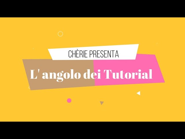 L'angolo dei tutorial: UNCINETTO PARTE 2