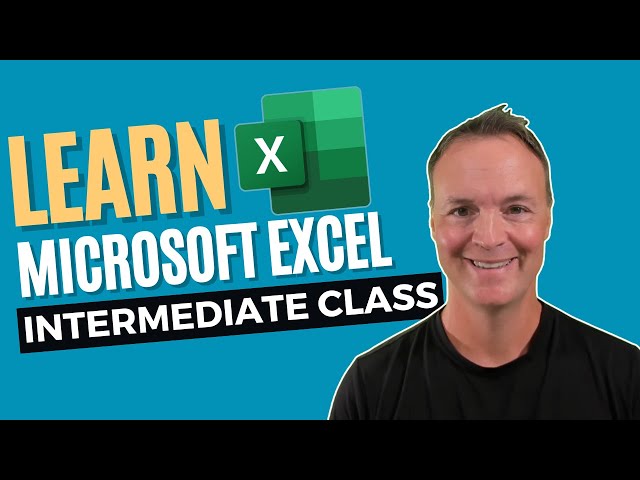 Microsoft Excel Intermediate Class: Elevate Your Skills ⬆️ 📈