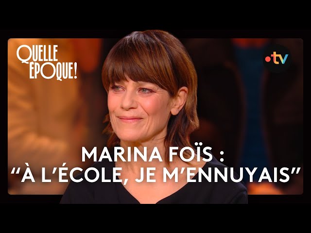 Marina Foïs, la terreur des profs - #QuelleEpoque 8 février 2025