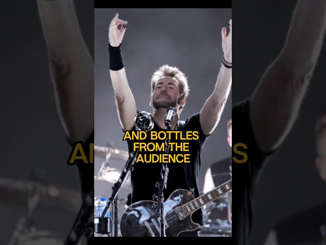 Nickleback Booed Off Stage