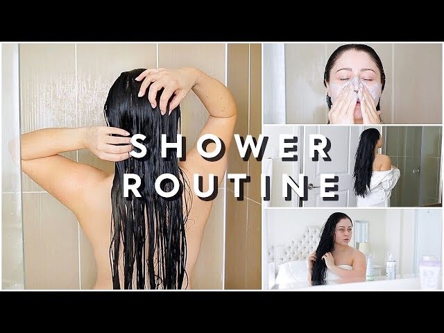 MY SHOWER ROUTINE + HAIR CARE