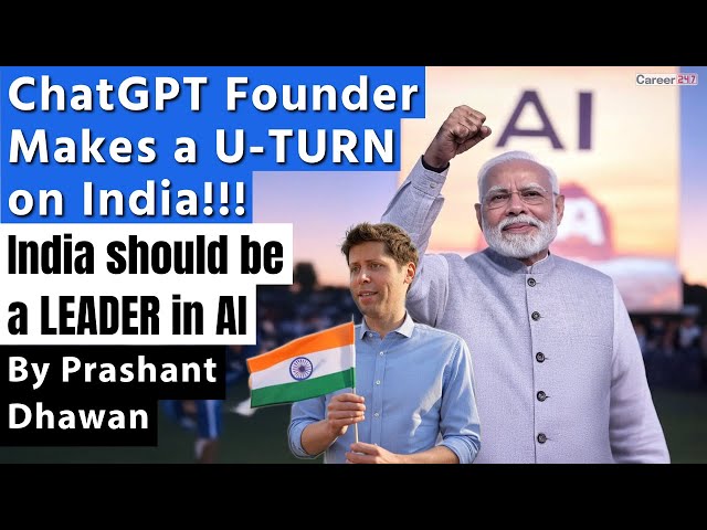 Video of ChatGPT Founder Accepting that India can be a World Leader Goes Viral!