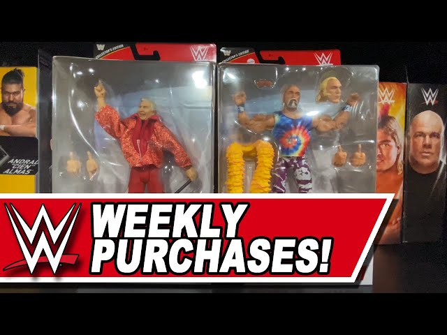 WEEKLY PURCHASES of WWE Mattel Elites, Basics and NECA Ultimate Horror Action Figures!!