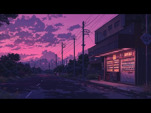 Relaxing Night Chill 🌌 Chill Lofi Jazz in the City ⚡ More Positive Energy and Deep Focus