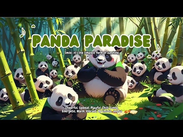 Panda Paradise: Gentle Instrumental Music for Relaxation and Calm 🎶🐼