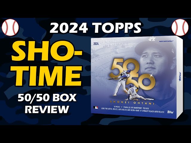 2024 Topps Shohei Ohtani 50/50 Set Baseball MLB Box Review