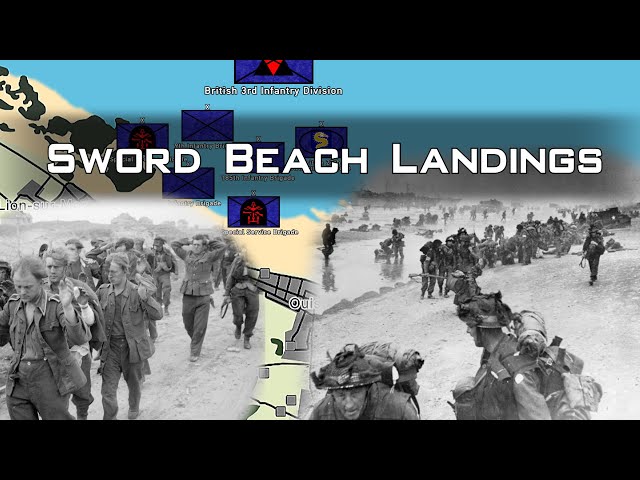 Sword Beach Landings | D-Day Normandy June 6, 1944