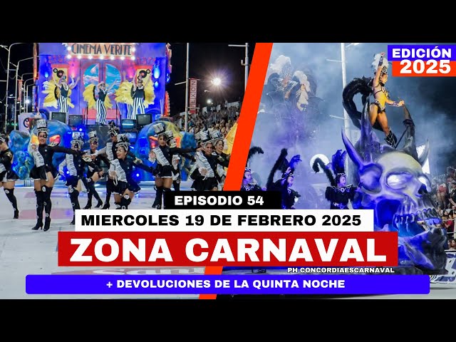 🔴 Zona Carnaval Parte 2 - Siguen las devoluciones de la quinta noche del Carnaval de Concordia