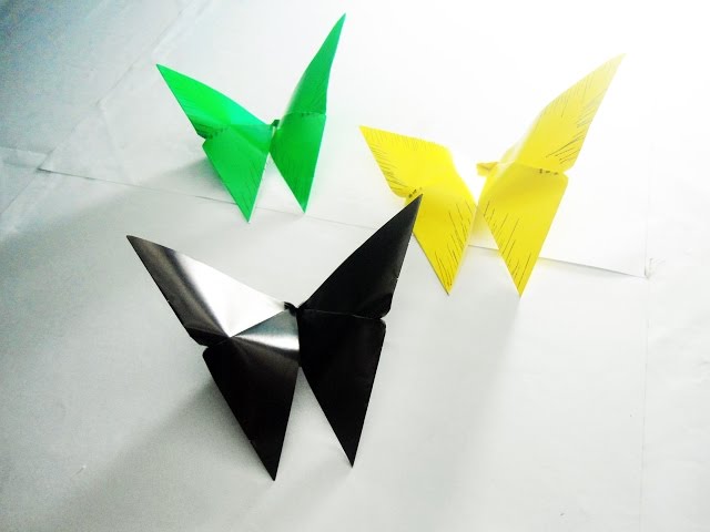 Origami Butterfly (Tutorial step by step)