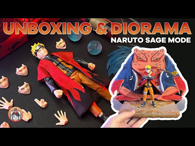 GAMABUNTA Diorama for Naruto SAGE MODE | SHFiguarts | Speed Unboxing | ASMR | Naruto Shippuden