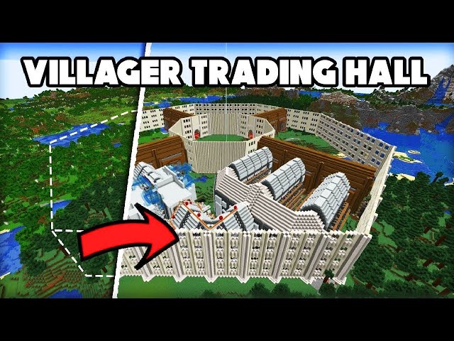 Minecraft STARTER Base Build [Villager Trading]