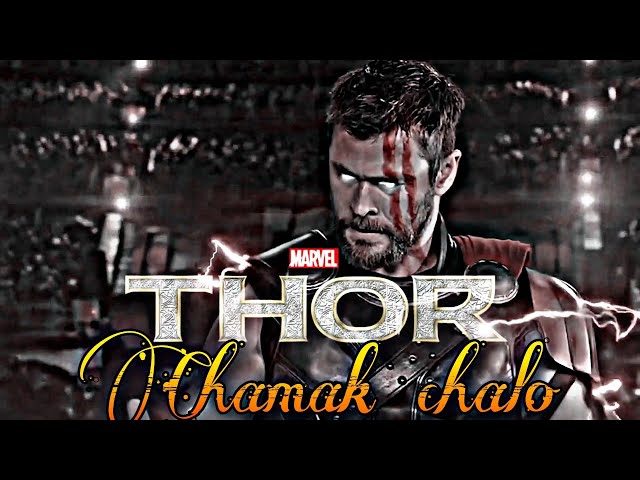 Thor ft.Chamak chalo Edit video.white cc #thor #status #cool #avengers #attitude