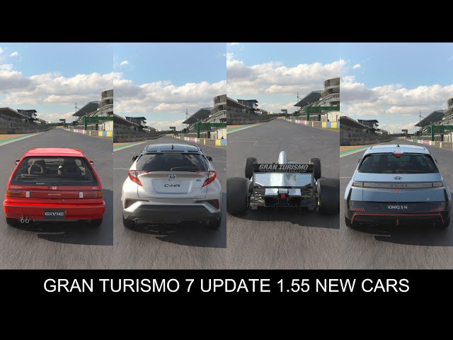 PS5 PRO | GRAN TURISMO  7 UPDATE 1.55 NEW CARS GAMEPLAY | TOP SPEED TEST