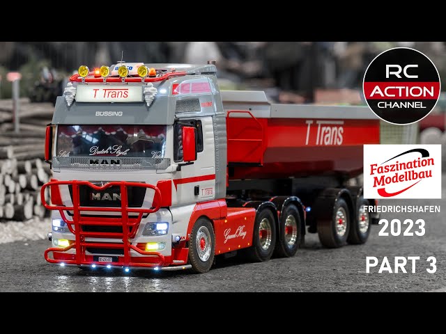 MEGA RC TRUCK SHOW 🚚 AT FASZINATION MODELLBAU MESSE FRIEDRICHSHAFEN 2023 - RC TRUCKS PART 3