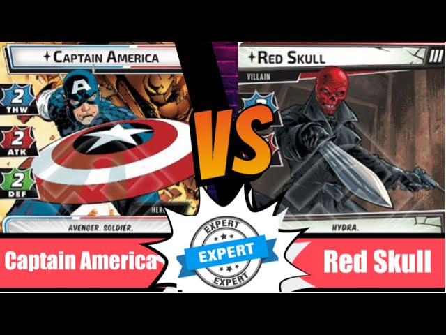 Marvel Champions | Captain America | Vs Expert Red Skull | True Solo | Protection | Expert