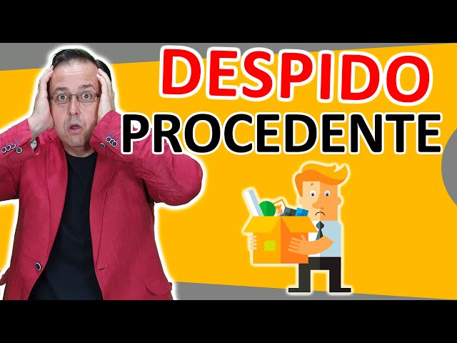 💰👷‍♂️ DESPIDO PROCEDENTE, Qué es, criterios,  INDEMNIZACIÓN, paro, salario tramitación, CAUSAS 💥