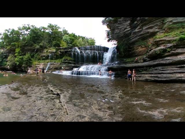 360° video Cummins Falls in Tennessee