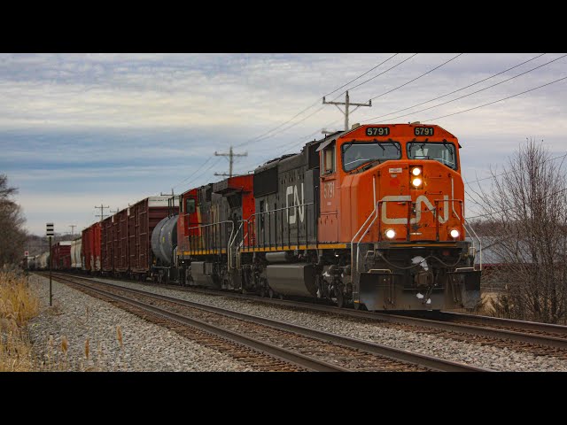 Two Trains In Antioch IL - 2/8